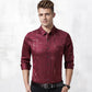 Chemise à manches longues sans repassage pour hommes de haute qualité