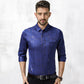 Chemise à manches longues sans repassage pour hommes de haute qualité