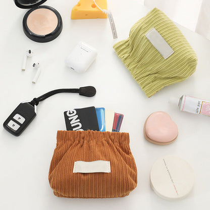 Achetez-en 3 et obtenez-en 2 gratuits👜Mini Sac de Rangement en Velours Côtelé Extensible🎁
