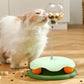 Carrousel Interactif pour Chat avec Ressorts et Boules à Fuites de Nourriture