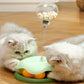 Carrousel Interactif pour Chat avec Ressorts et Boules à Fuites de Nourriture