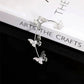 Boucles d'Oreille en Forme de Papillon en Zircon Super Scintillants