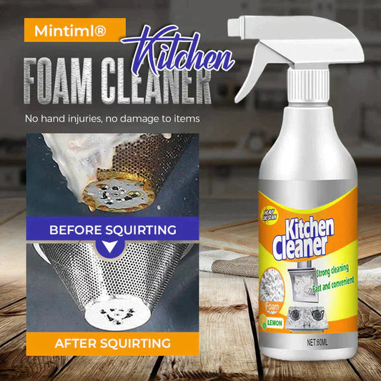 ⏳Réduction limitée de 50%🎁🔥Dernier jour pour acheter 2 et obtenir 1 gratuit 🔥Mousse nettoyante pour la cuisine