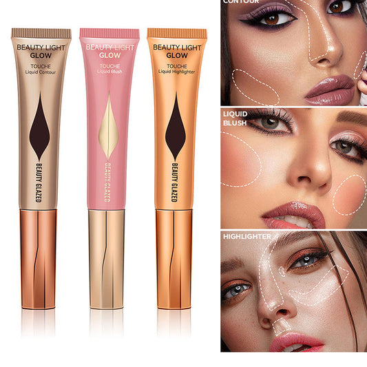 Bâton de Fard à Joues et d'Enlumineur pour Beauté