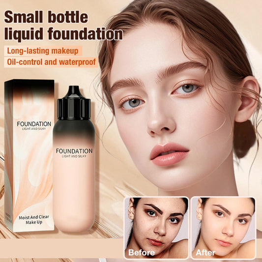 ⏳Réduction limitée de 50%💥💖Lightweight Waterproof Long-Lasting Natural Finish Foundation