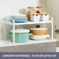 ⏳Réduction limitée de 50%💥Étagère de Cuisine Extensible Gain de Place