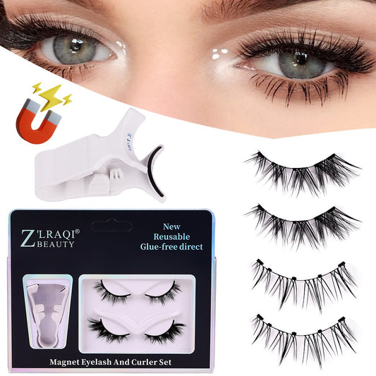 ⏳Réduction limitée de 50%💥Premium Magnetic Eyelashes | Easy, Quick, Safe!
