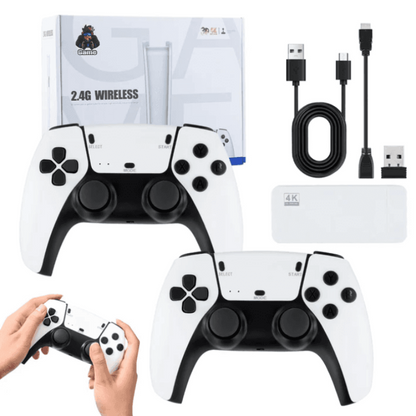 ⏳Réduction limitée de 60%🎁Bâtons de jeu double rétro noir et blanc pour la maison - Revivez l'époque des salles d'arcade