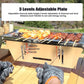 Barbecue d'Extérieur Pliable en Acier Inoxydable