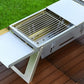 Barbecue d'Extérieur Pliable en Acier Inoxydable