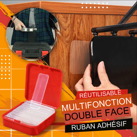 ⏳Réduction à durée limitée de 50 %💥Ruban adhésif double-face multifonctionnel et réutilisable (60 PCS)