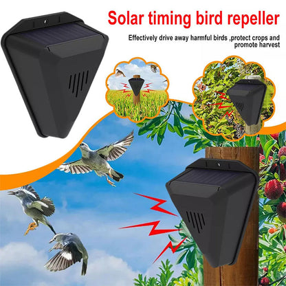 Répulsif solaire anti-oiseaux imperméable pour usage extérieur⏳50% de réduction pour une durée limitée 🎁