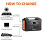 💥🏆🔋Offres à moitié prix🔋Station d'alimentation portable 200 W avec écran
